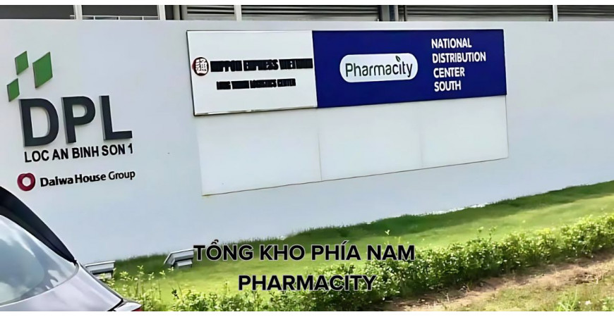 Tổng kho phân phối Miền Nam của Pharmacity