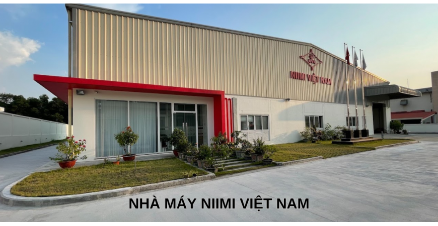 Lắp đặt quạt trần HVLS Powerfoil X3 Plus Big Ass Fans tại nhà máy NIIMI Japan - KCN Mỹ Phước III