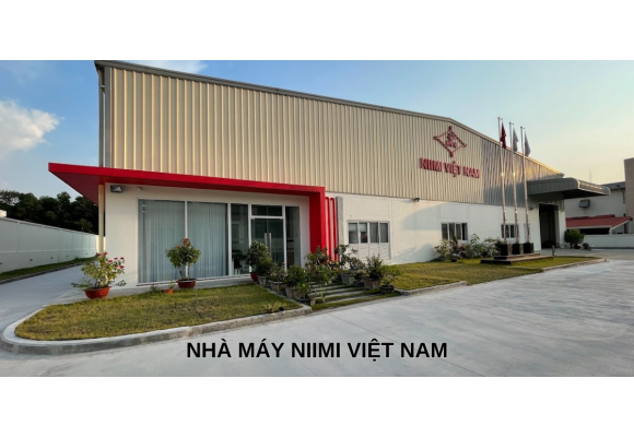 Lắp đặt quạt trần HVLS Powerfoil X3 Plus Big Ass Fans tại nhà máy NIIMI Japan - KCN Mỹ Phước III