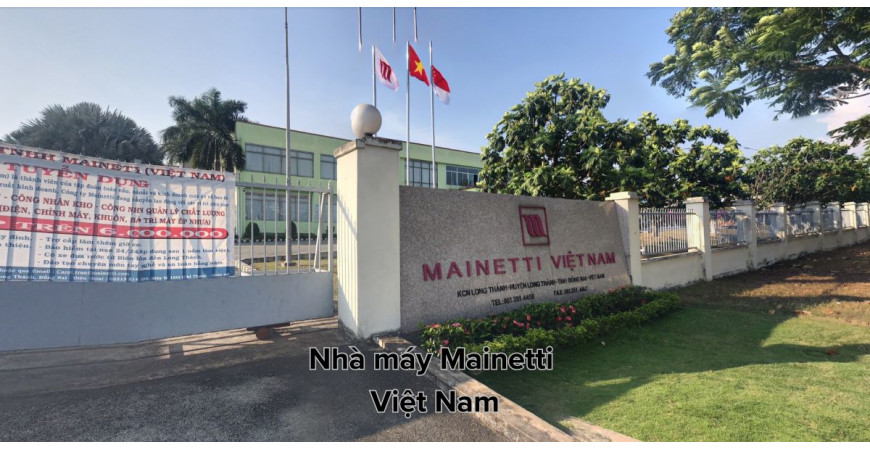 Nhà máy xưởng Mainetti Vietnam